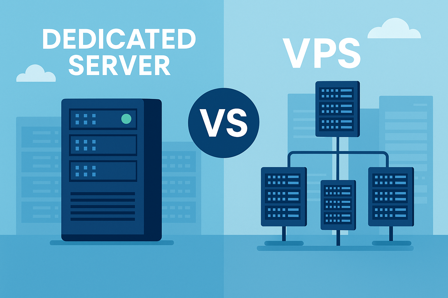 Perbedaan Dedicated Server vs VPS