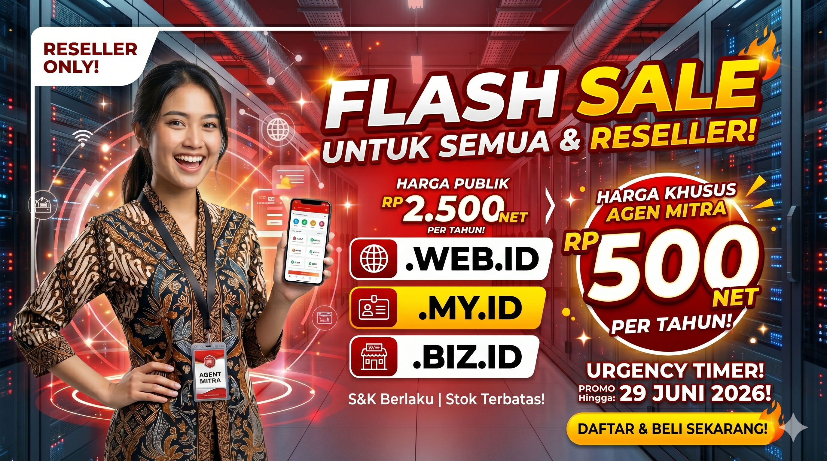flash sale domain