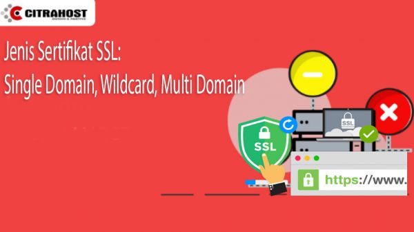 Jenis Sertifikat SSL Single Domain Wildcard Multi Domain