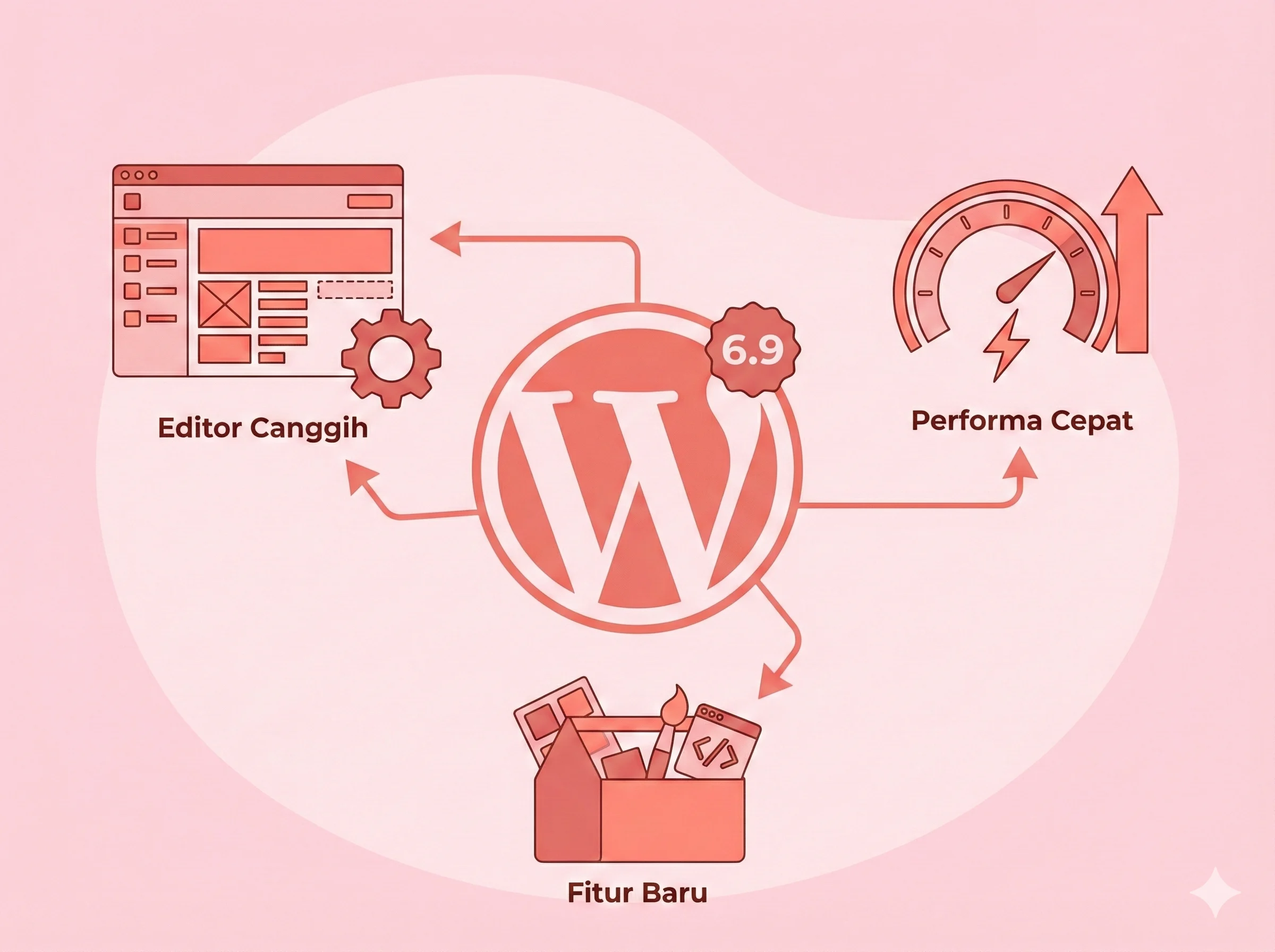WordPress 6.9 Resmi Rilis: Fitur Baru, Performa Lebih Cepat & Editor Lebih Canggih